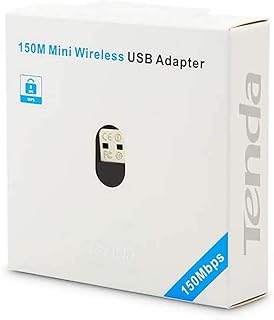 Tenda W311MI 150Mbps Mini Wireless Networking USB Adapter for Desktop/ Laptop Computers (Black)