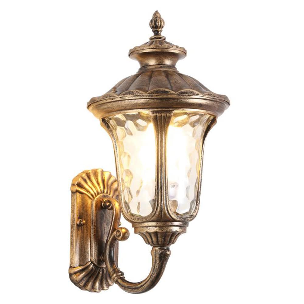 Applique extérieure étanche IP65 en fonte d'aluminium style rétro bronze