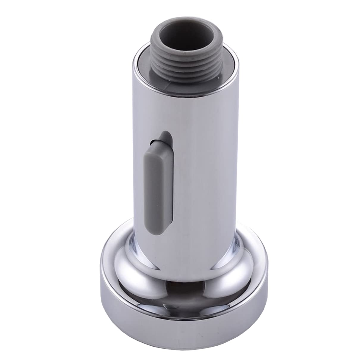 2-Function Kitchen Sink Tap Pull Out Sprayer Head, G1/2 Male Thread Polished Chrome Faucet Nozzle Replacement Part