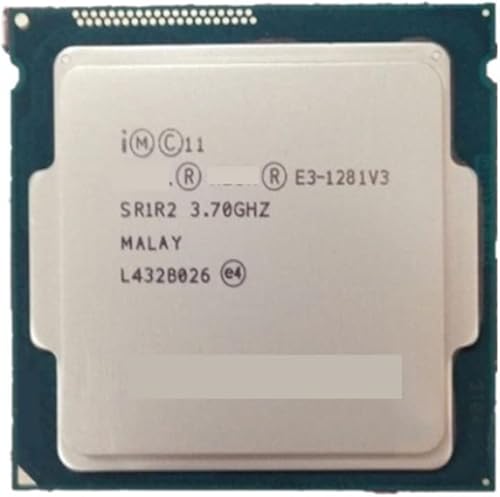 CPU E3-1281v3 E3 1281v3 E3 1281 V3 3.7 GHz Quad-Core Eight-Thread CPU Processor L21M L38M 82W LGA 1150 Responsive and Powerful