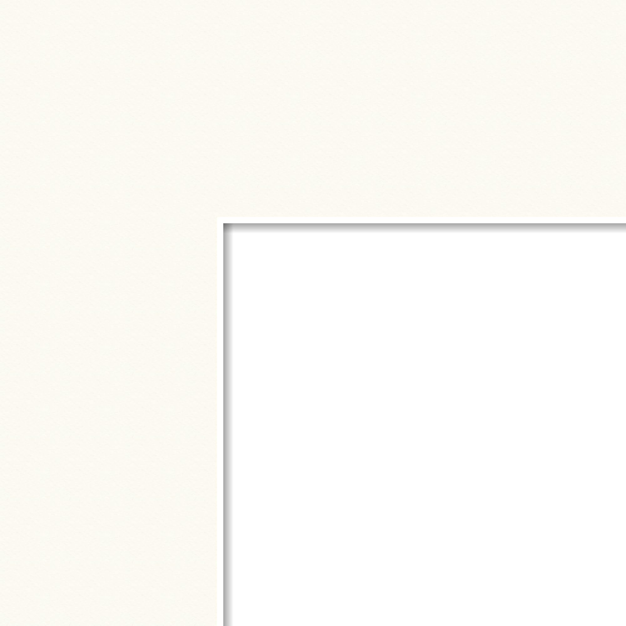 15x26 Cloud / Chantilly Custom Mat for Picture Frame with 11x22 opening size (Mat Only, Frame NOT Included)