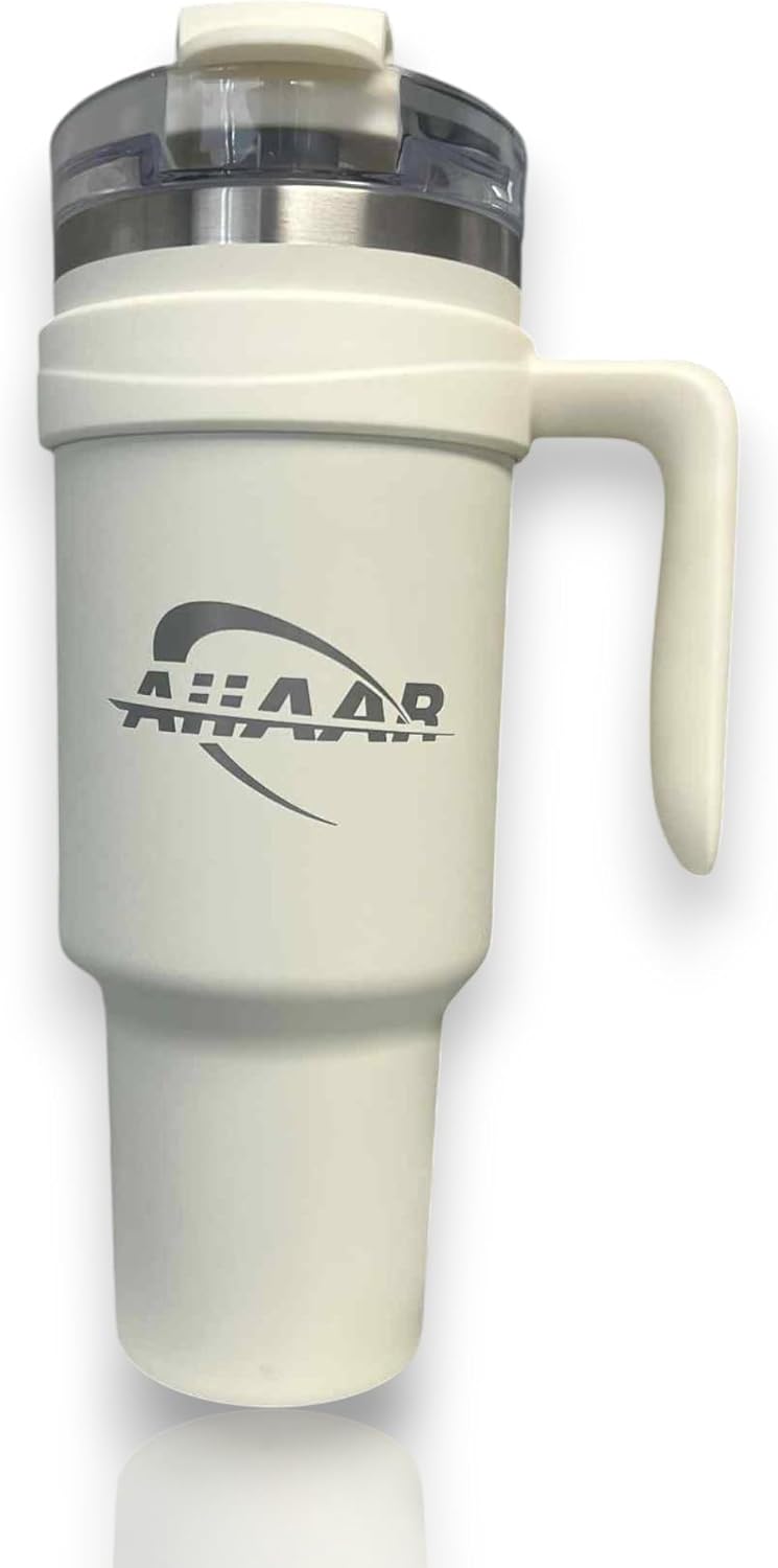 40 oz Tumbler with Handle and Straw | FlowState 3-Position Lid | Vacuum Insulated Stainless Steel Travel Mug | Keeps Drinks Hot or Cold | Leak-Resistant | Cupholder Friendly | BPA-Free - Image 2