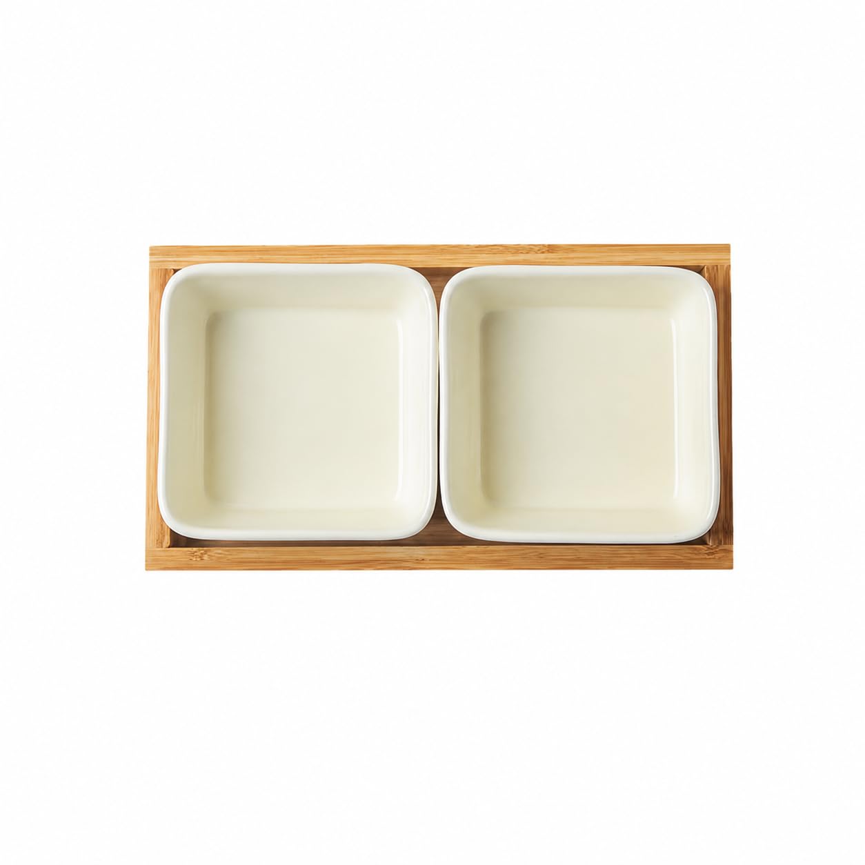 Plateau aperitif compartimente en porcelaine idee cadeau originale