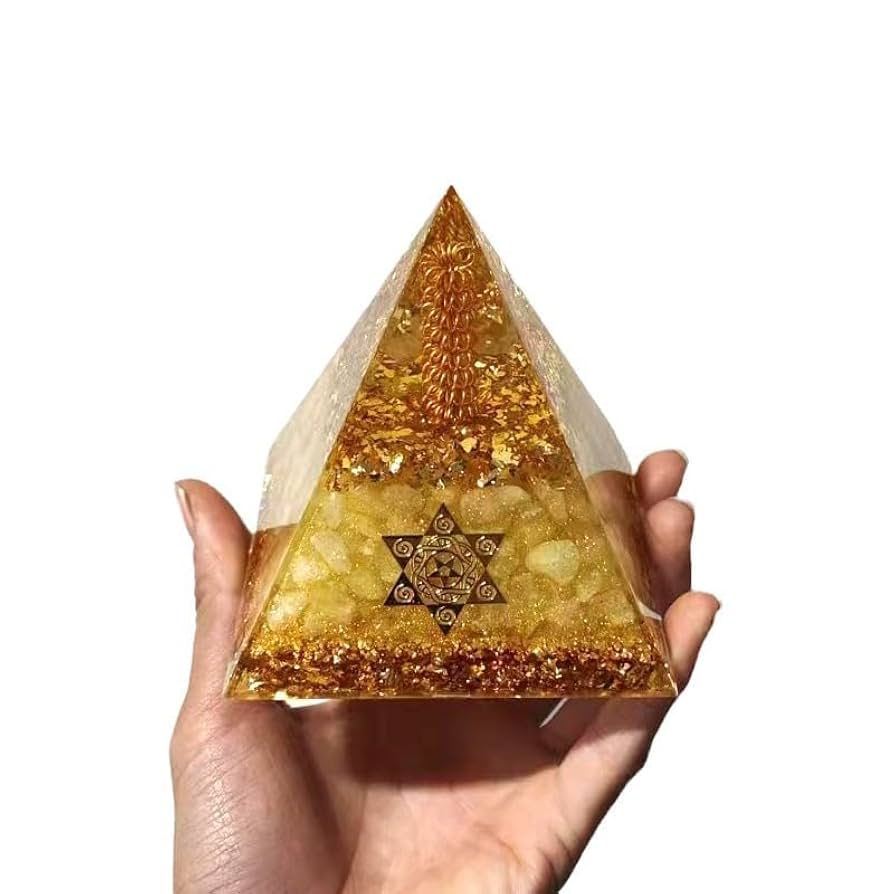 【yucco89】貯蓄する力を高めるお城形オルゴナイト☆他１点 yucco89】貯蓄する力を高めるお城形オルゴナイト☆他1点