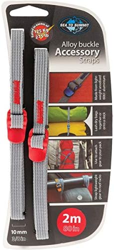 Sea to Summit Accessory Strap with Hook Release - pair (10MM / 3/8" Webbing by 2M Long) - Color May Vary image 3