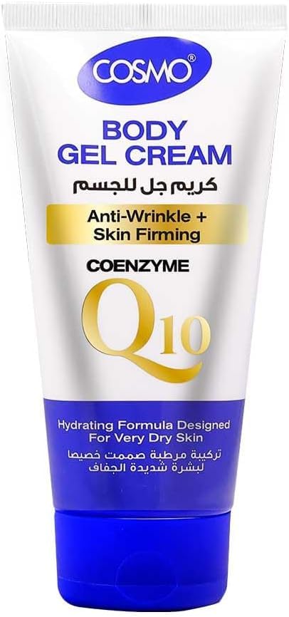 Cosmo Skin Care Coenzyme Q10 Body Gel Cream 150ml Blue, Anti Wrinkle & Firming, Hydrating & Nourishing Formula, Best For Very Dry Skin, Fast Absorbing Creams, Light Weight, Non Greasy, All Skin Types-image-24