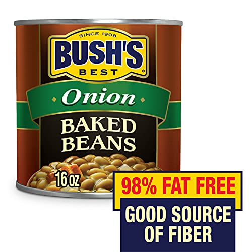 Image of Bush's Best Onion Baked Beans 16 oz (Pack of 3)