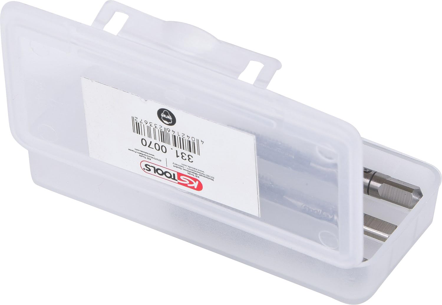 KS Tools 331.0070 Serie di Maschi a Mano in HSS M, M7X1, 3 Pezzi