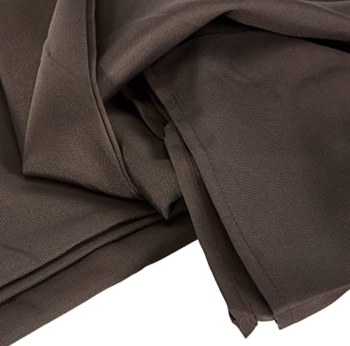 Soleil d'ocre Mantel Antimanchas Alix Rectángular, Marrón, 140 x 240 cm