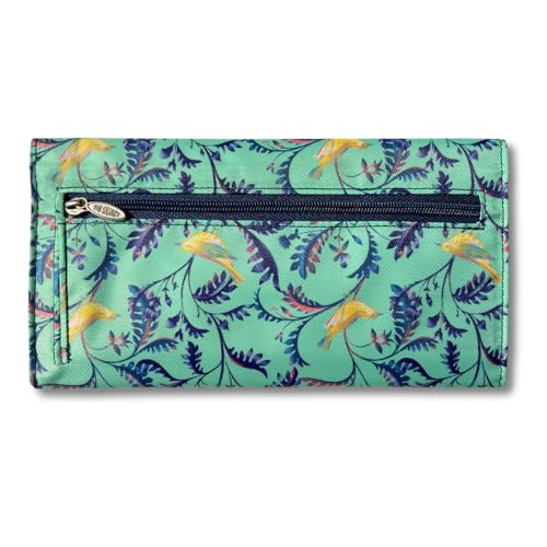 Big Skinny Women's Slimvelope Tri-Fold Checkbook Slim Wallet, Holds Up to 40 Cards2