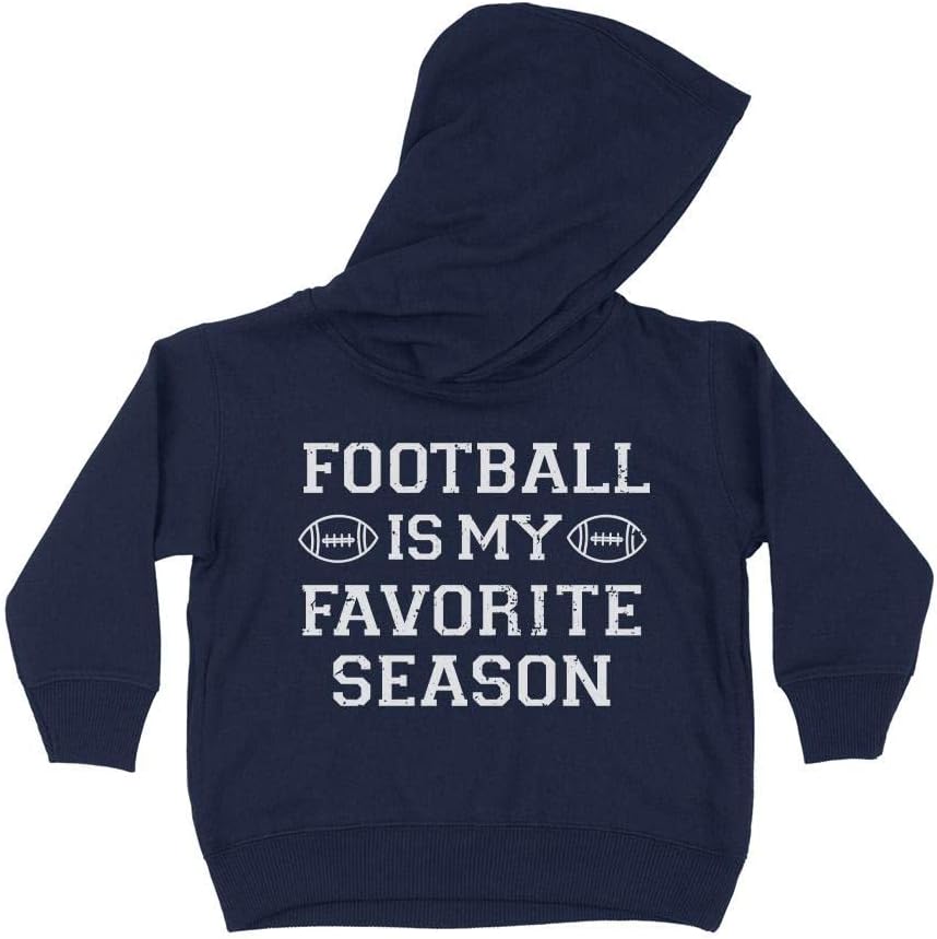 Football is My Favorite Season Kids Hoodie Sweatshirt Toddler