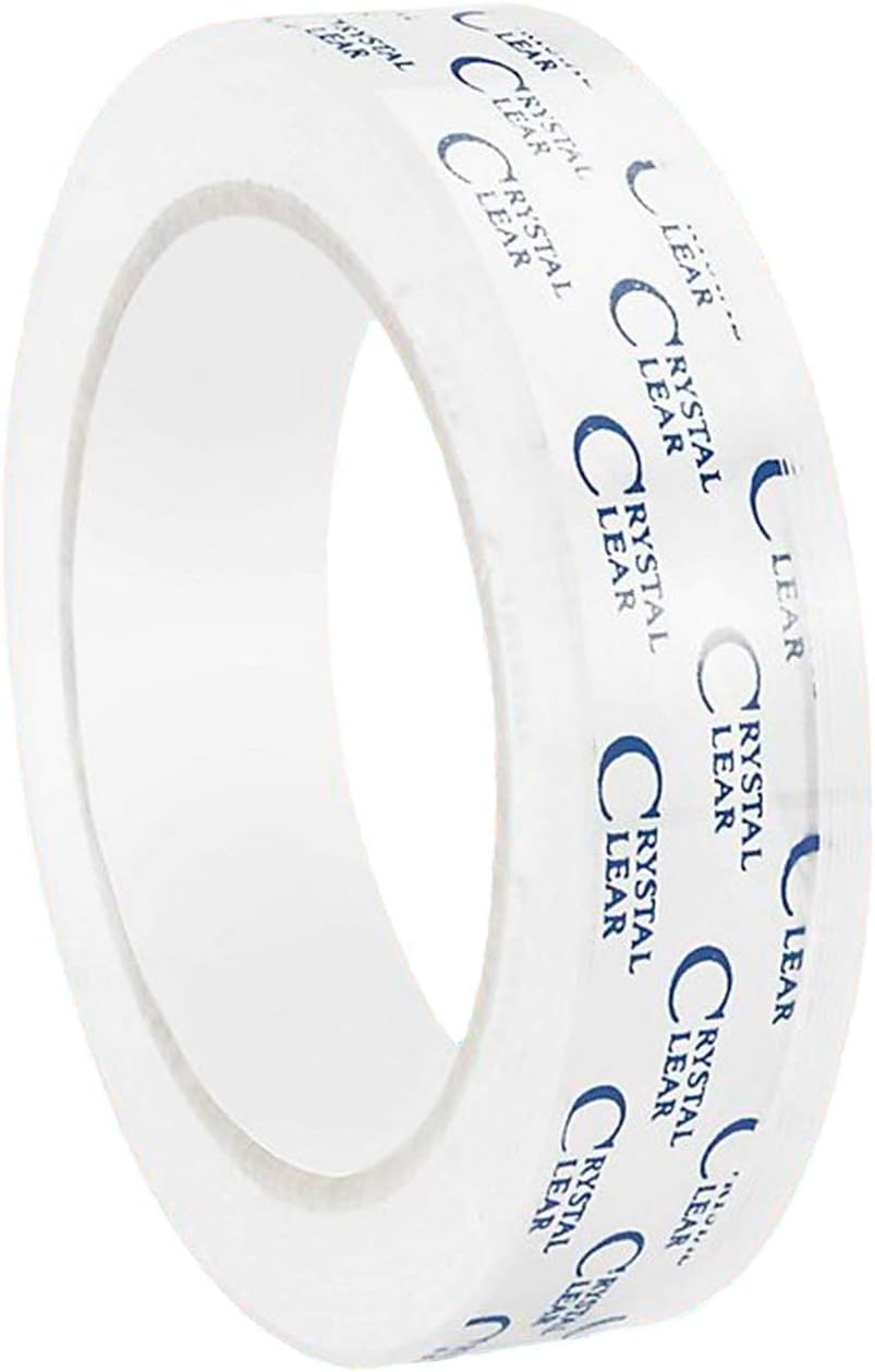 ULINE8-3/4" x 2,592" (72 yds) Crystal Clear Transparent Tape, Fits 3" Core (S-3274)