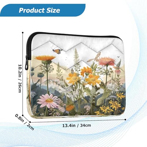 Funda para Laptop de 13-14 pulgadas con flores miniatura 3