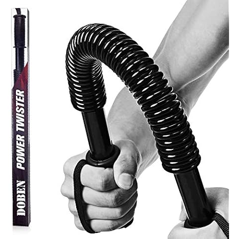 DOBEN Profi Königsfeder Biegehantel für Krafttraining Fitness Biegehantel 20kg Cover