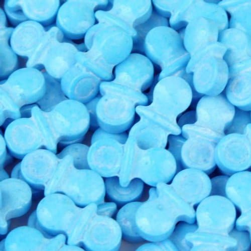 Blue Hard Candy Pacifiers Baby Shower & Baby Shower Favor Candy Kosher