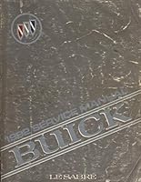 1992 Buick Lesabre Le Sabre Service Manual B001K7OJM2 Book Cover