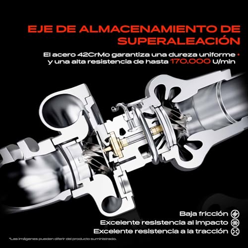 Turbocompresor Diésel de repuesto para Mini One D y Cooper D 1.6 6