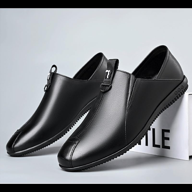 Men-Slip on Summer Walking Moccasins Casual Shoes for Men's Outdoor Activities Comfortable Cowhide Soles Non-Slip Walking Loafers Shoes3