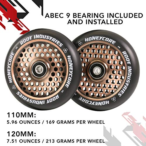 Scooter Wheels 120mm Honeycore 120mm Scooter Wheels