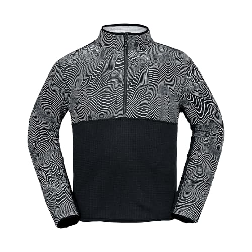 Volcom Men's Gridlock Mock Neck Fleece2