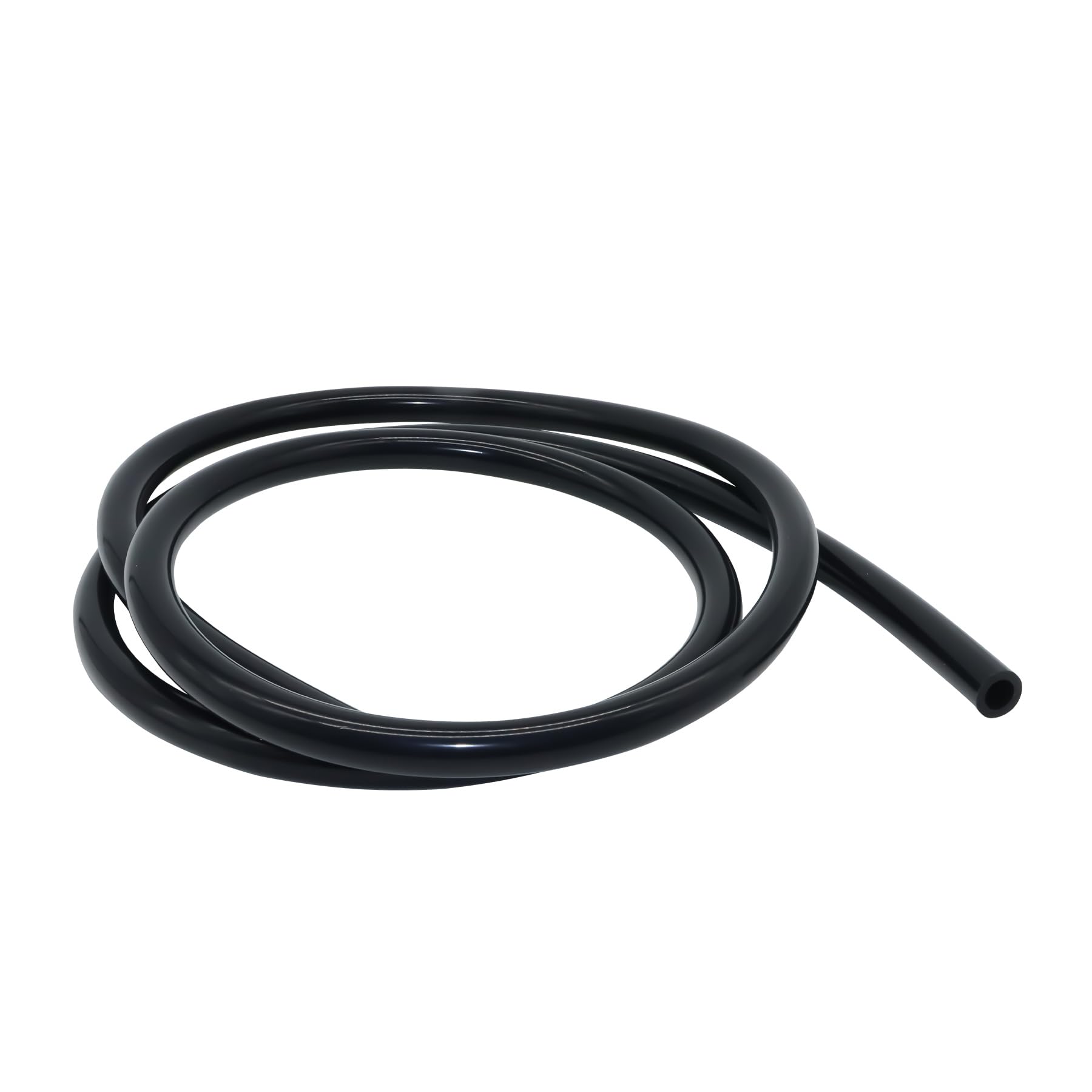iMeistek Flexible Silicone Tubing,Inner Diameter 8mm,Outer Diameter 12mm,1.5 Metre Black Silicone Hose for Pumps and Air Hoses