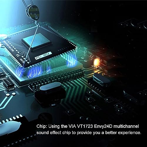 Etzin PCIe Sound Card for PC Windows,5.1 Internal Sound Card, 3D Stereo PCI-e Audio Card,CMI8738 Chip 32/64 Bit for Windows 7/8 and 32/64-bit PC... - Image 6