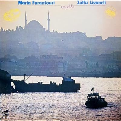 Maria Farantouri Z&uuml;lf&uuml; Livaneli ensemble 1983 Bildh&uuml;lle pl&auml;ne # 88 332 mit original Text-Innenh&uuml;lle DMM Direct Metal Mastering