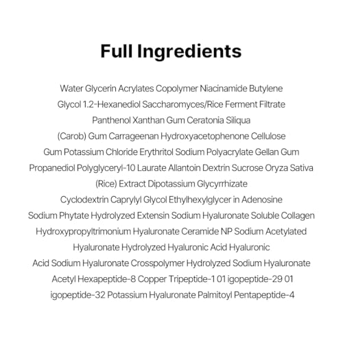 NACIFIC Rice Pepta Collagen Gel Face Mask (Rice Peptide) 4EA Set | Overnight Hydrogel Care for All Skin Types, Hydrating, Firming, Elasticity, Pore Minimizing, Glass Glow Skin | Korean Beauty