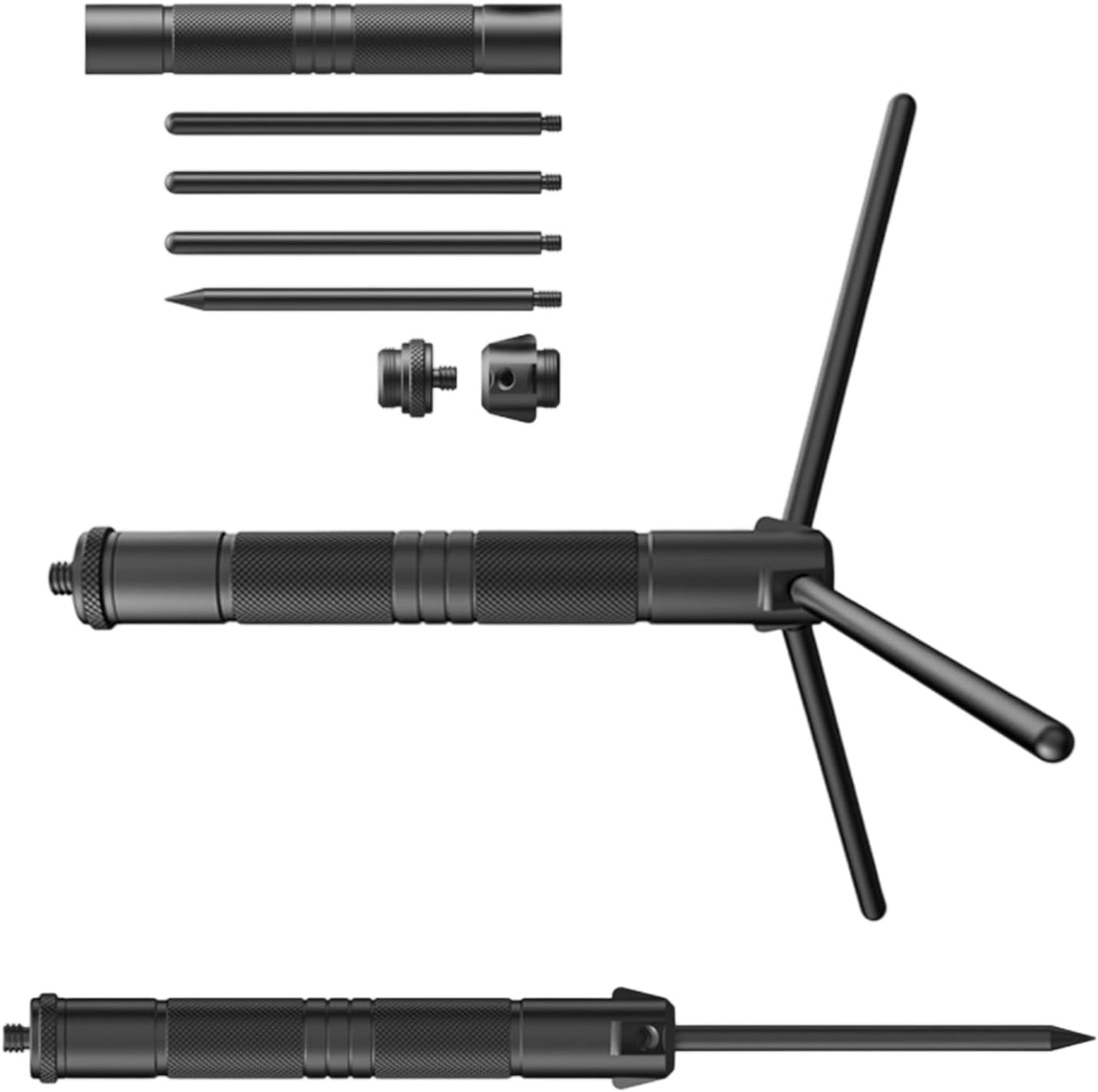 Regulable Alloys Outdoor Tripods Camp Light Camera Mount Stable Base for Mobile Device Stand Heavy Type Outdoor Light Stand