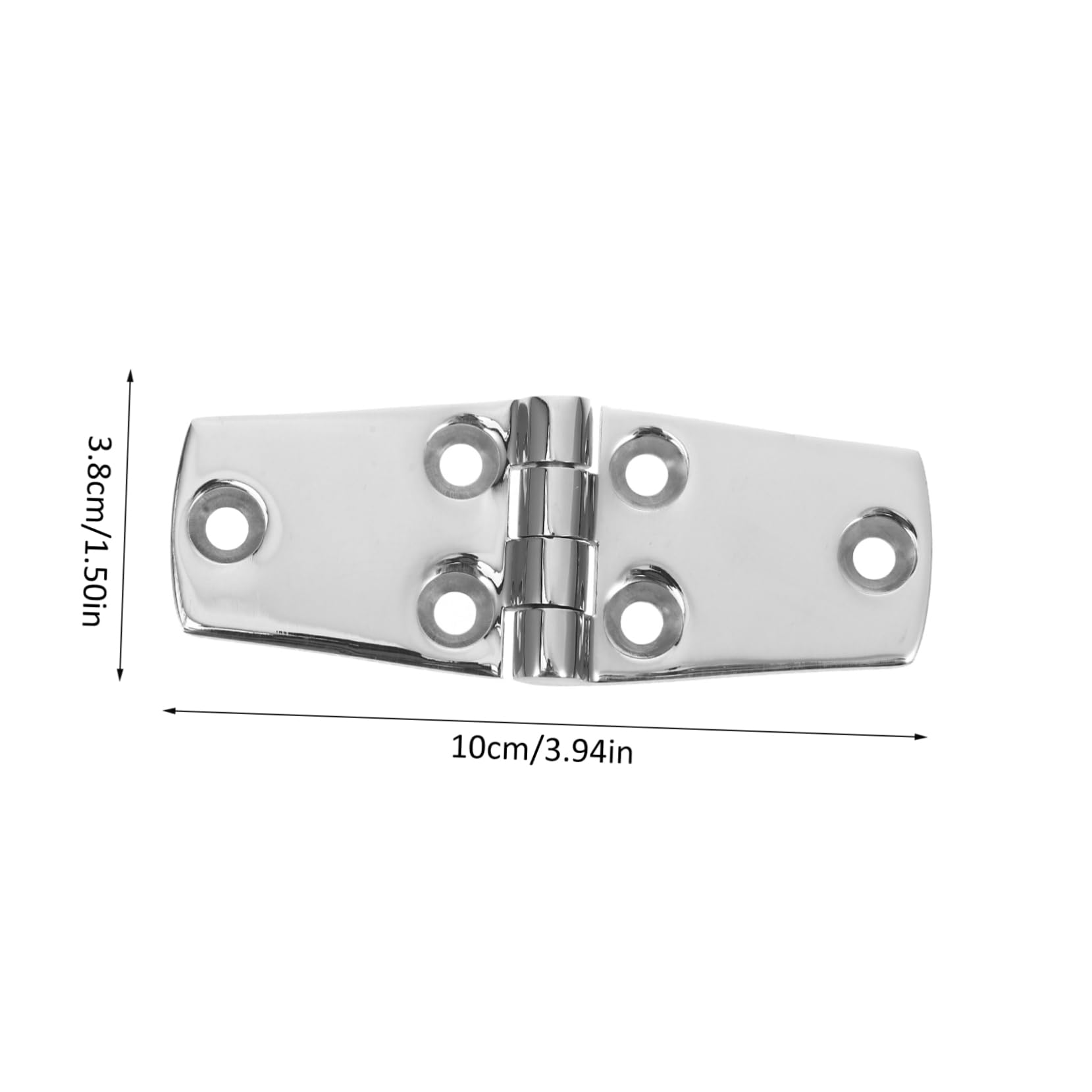BESPORTBLE Mount Door Hinge Heavy Duty Stainless Steel for Boats and Yachts Durable and Easy to Install for Hatch Applications Reliable Performance