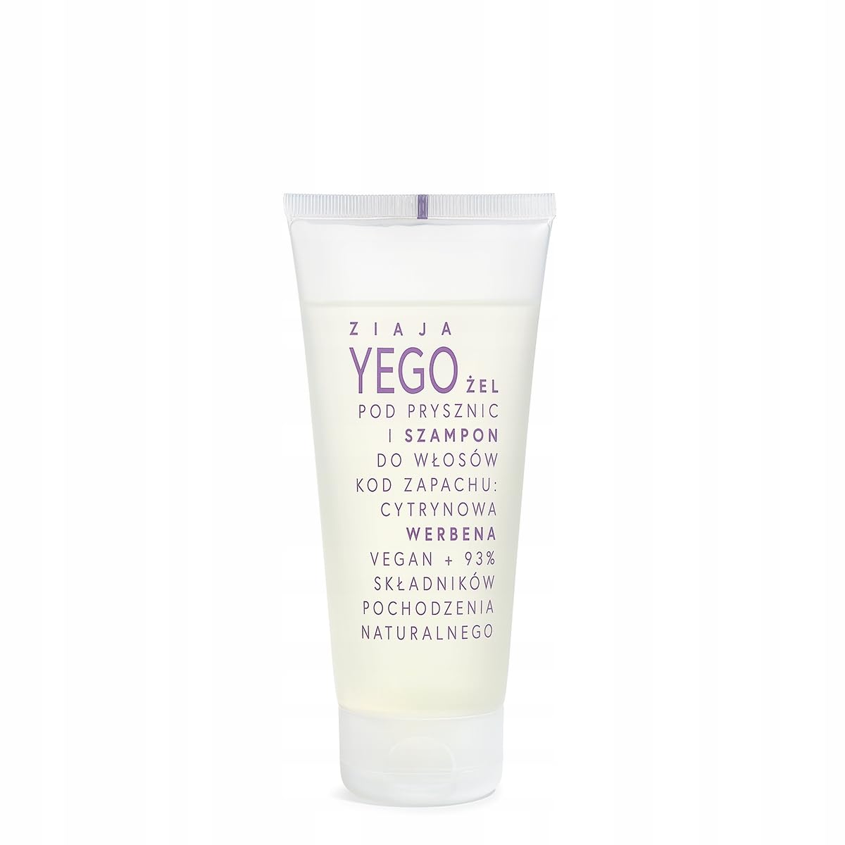 Ziaja yego shower gel verbena shampoo