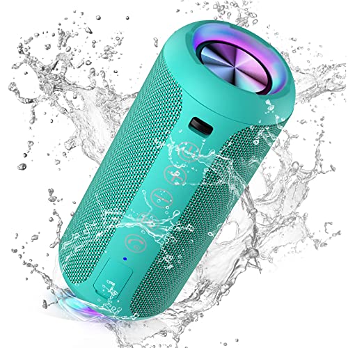 Ortizan Portable Bluetooth Speaker, IPX7 Waterproof Wireless Speaker with 24W Loud Stereo Sound,...