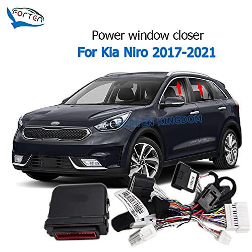 Forten Kingdom Car Automatic Intelligent Close Windows Closer Kit Module For Kia Niro 2017-2021 / e-Niro 2020-2021 (1 AUTO)