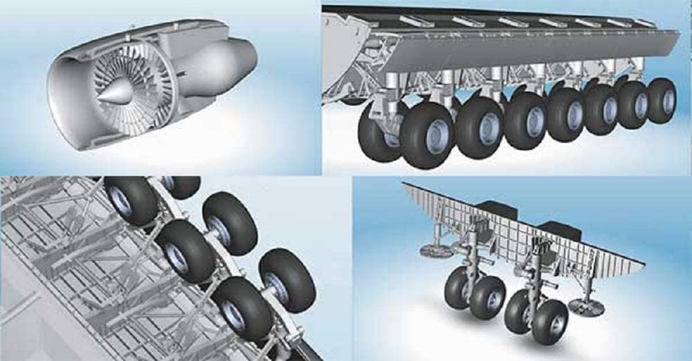 genさん専用 ／アントノフ ムリーヤ 42cm MDV7206 アントノフ An-225 ムーリヤ 超大型輸送機 | モデルズ