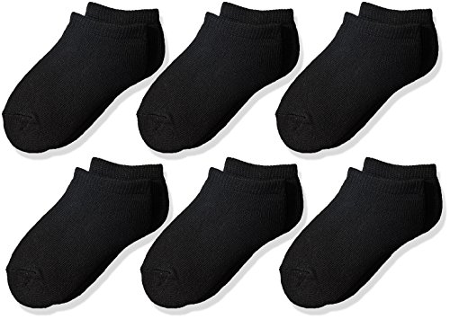 Fruit of the Loom Boys' 6 Pack No Show Socks