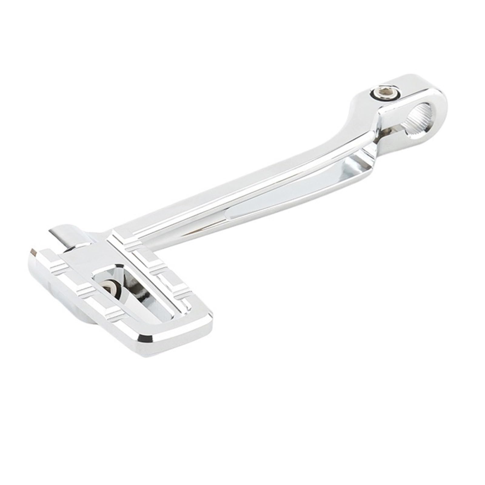 AQYHSOTW Motorcycle Gear Toe Shift Lever Shifter Peg Fit for Harley Touring Road King Electra Street Glide 1988-2023 Softail FL Black Starter Recoil(Chrome B)