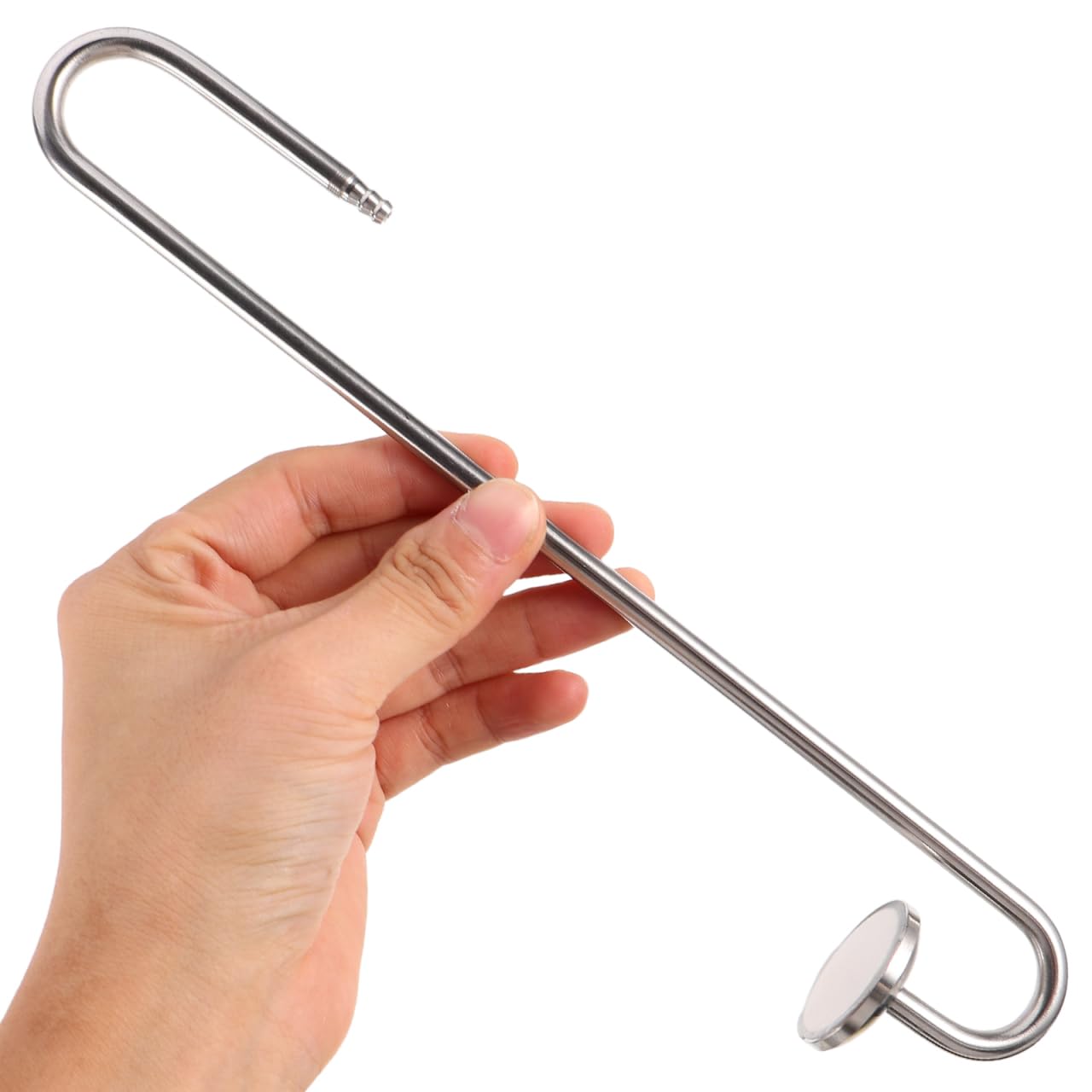 SHINEOFI Diffusore di ossigeno per pesci in acciaio inox, diffusore di bolle per acquario, per acquario, piante acquatiche, funzionamento silenzioso, facile installazione e manutenzione, adatto a