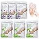 Handmaske, 6 Stück, feuchtigkeitsspendende Handschuhe, feuchtigkeitsspendend, Lavendel, zur Reparatur von rauer Haut für trockene und rissige Haut