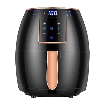 Qunan Air Fryer 5.5L Household Large 1300W Big Firepower Timing Touch S n L Electric Air Fryer wi Bakeware