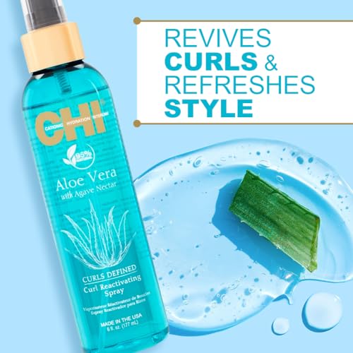 Chi 0633911811573 Aloe Vera Curl Reactivating Spray thumb #4