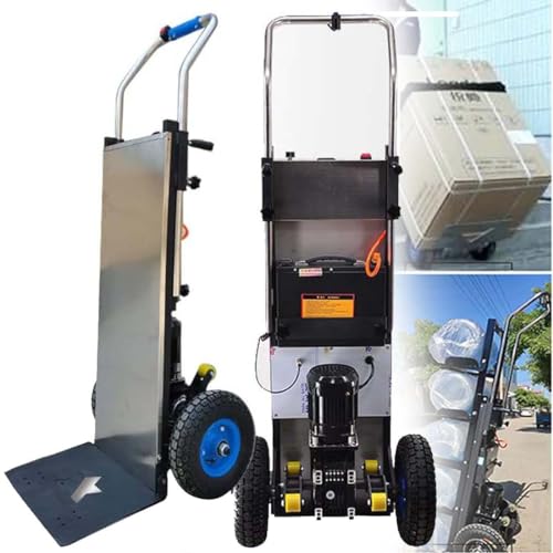 Carretilla eléctrica para escaleras con 400kg capacidad miniatura 1