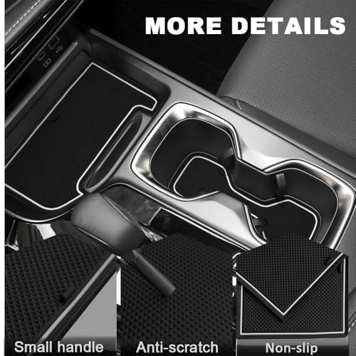 Forros para Portavasos Lexus NX 2022-2026 Blanco miniatura 3