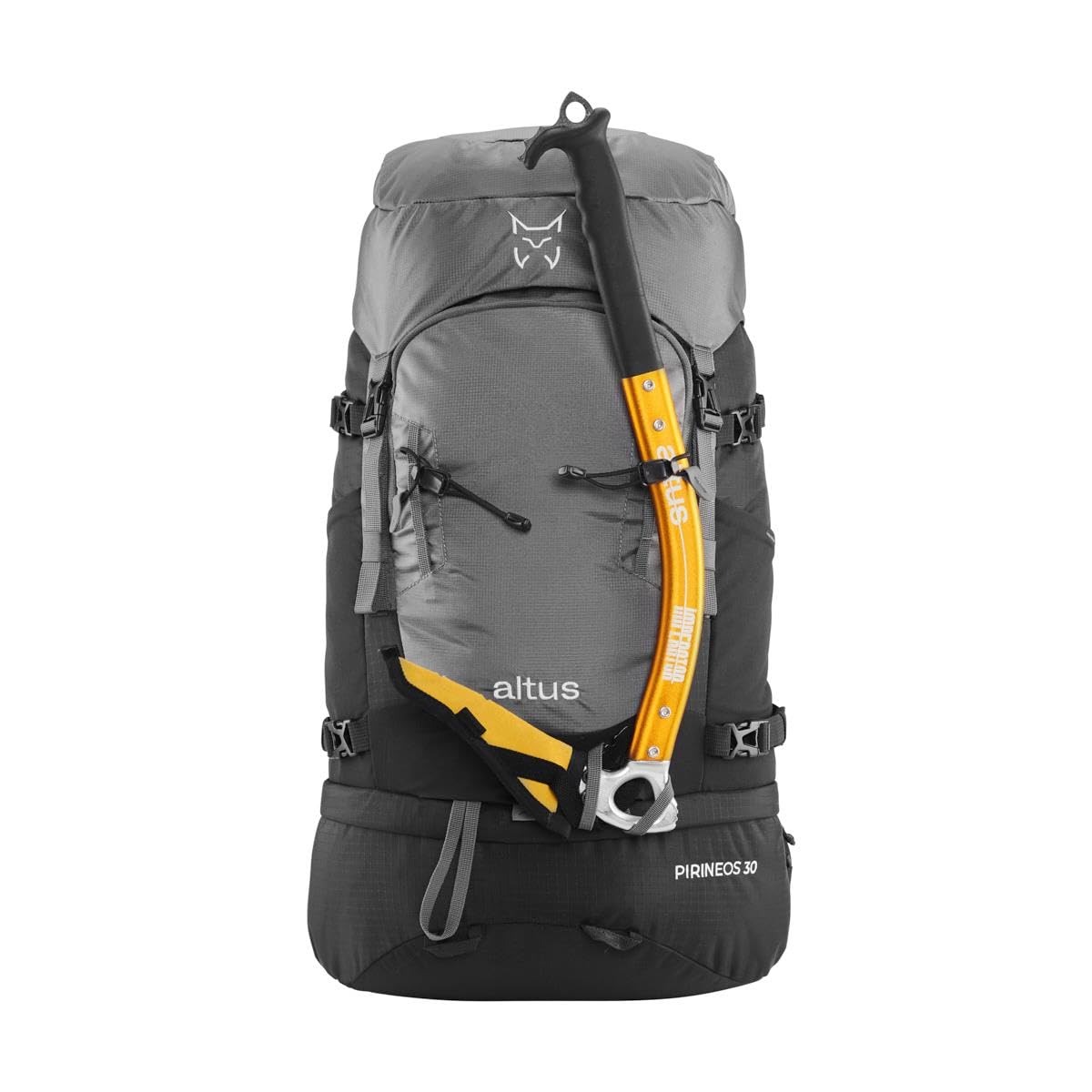 Mochila de travesia con espalda ventilada de 30 l. C: GRIS T: U