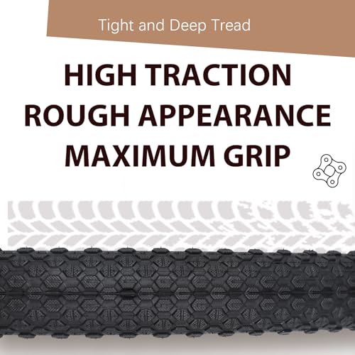 BWSHLF Replacement Mountain Bike Tires, 20/24/26/27.5/29Inch
