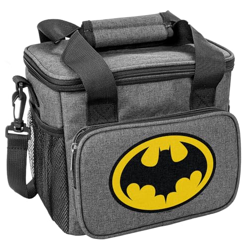 Popfunk Batman 89 Logo Soft Insulated, Cooler Bag, Large Lunch Bag, Office