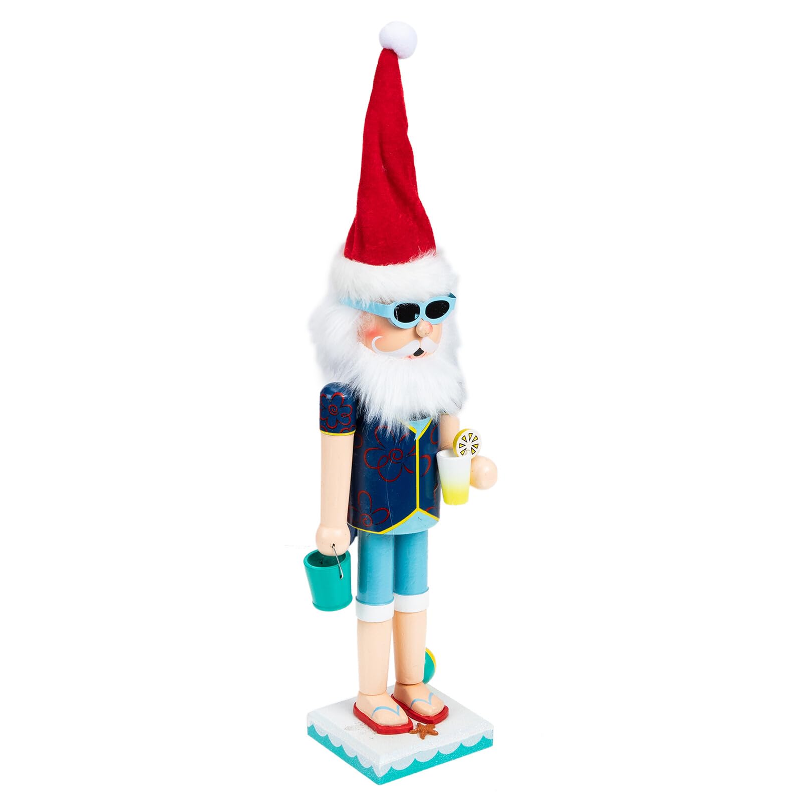 Casse-Noisette de Noël Bois Mipcase : Statuette Réaliste et Décoration de Table pour Fêtes