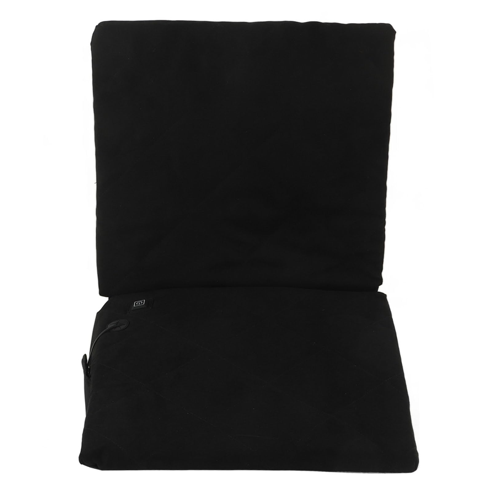 Cuscino Sedile Pieghevole Confortevole Riscaldamento 3 Livelli, Coprisedile Riscaldamento Elettrico Interfaccia USB, Tessuto Oxford Impermeabile