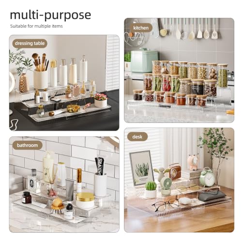 3-Tier-Expandable-Clear-Spice-Rack-Organizer-2-Pack-Adjustable-Tiered-Seasoning-Shelf-with-Non-Slip-Textured-Surface-Multi-Purpose-Cabinet-Organizer-for-Kitchen-Pantry-Countertop-Vanity