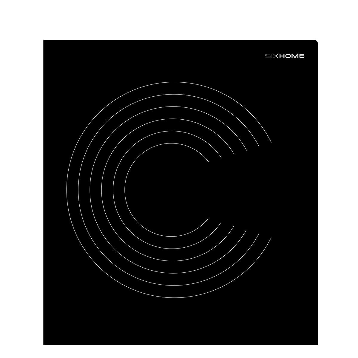 SIXHOME Placa de inducción 60 cm 3 zonas 7200 W con Booster, control táctil, temporizador, detección automática, bloqueo infantil, color negro SXHPI60N1 — view 2