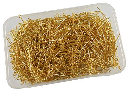 Image of eshoppee Jewellery Making Material Fitting Kit Includes Jump Ring, Lobster Claps,Keel, Kunda, Necklace End Locking, Earring Art and Craft kit (21)